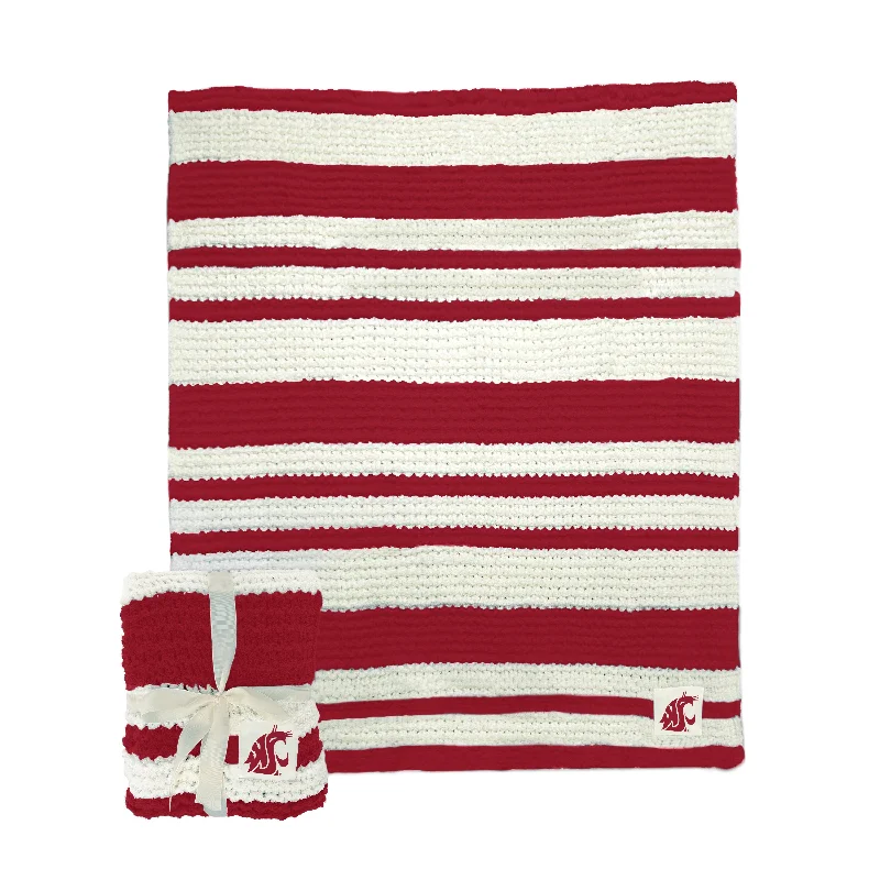 Washington State Cable Knit Throw 50x60