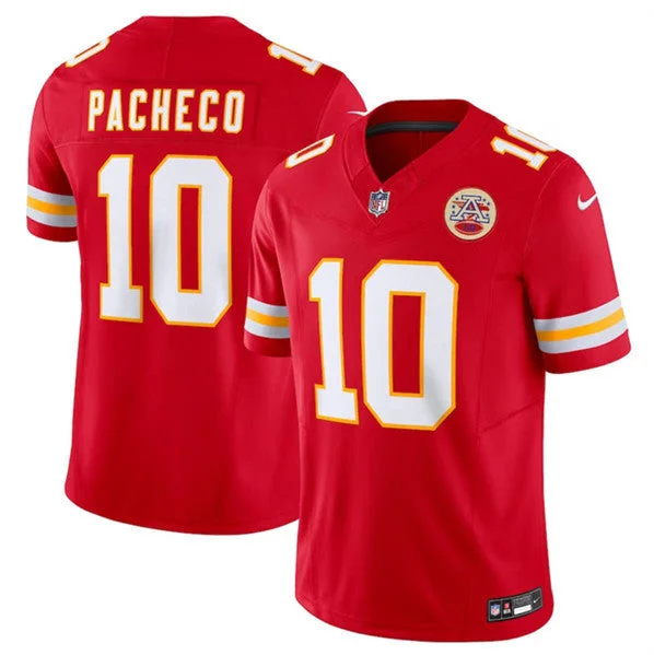 Men’s Kansas City Chiefs #10 Isiah Pacheco Red 2023 F.U.S.E. Untouchable Limited Football Stitched Jersey