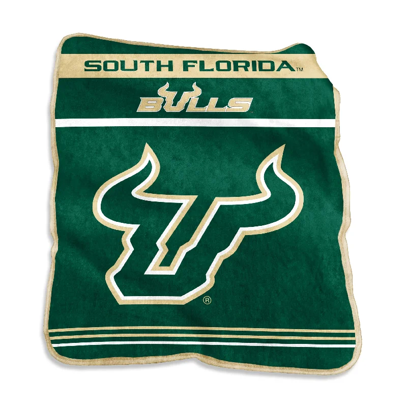 South Florida Gameday Raschel Throw