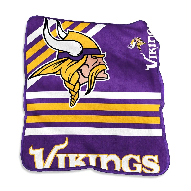 Minnesota Vikings Raschel Throw