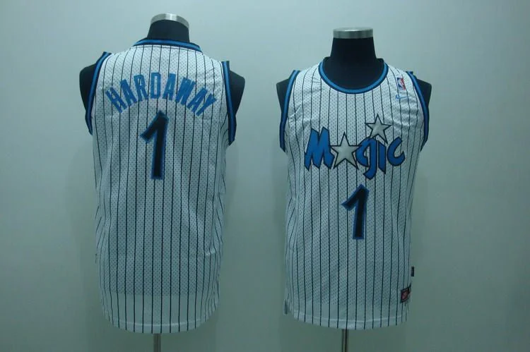 Magic 1 Hardaway White Basketball Jerseys