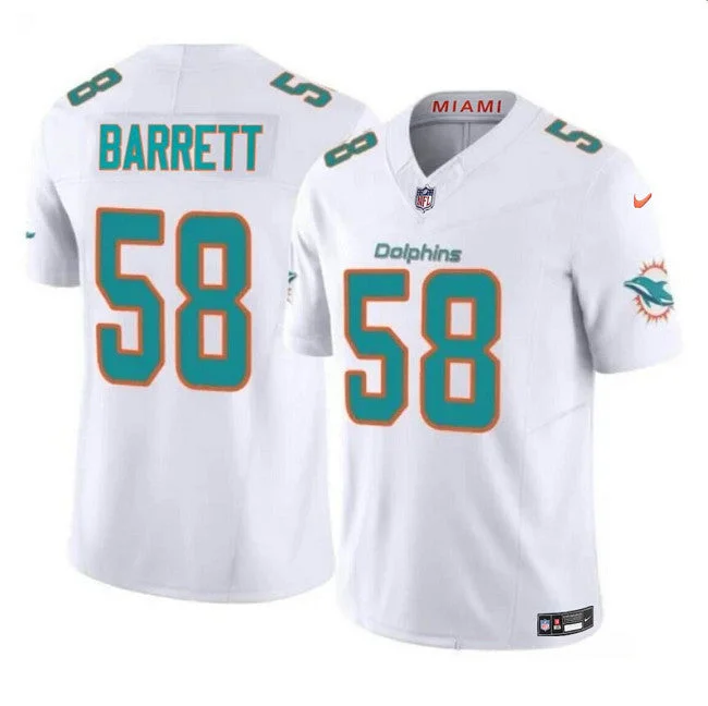 Men's Miami Dolphins #58 Shaquil White 2023 F.U.S.E Limited Football Stitched Jersey