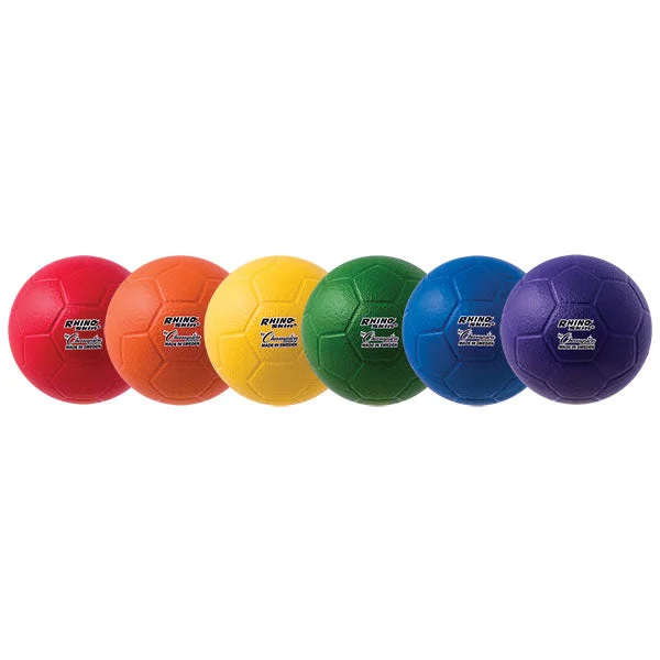 Rhino Skin Foam Soccer Balls (Set of 6)