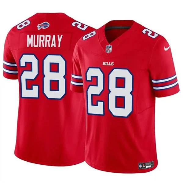 Men's Buffalo Bills #28 Latavius Murray Red 2023 F.U.S.E. Untouchable Limited Football Stitched Jersey