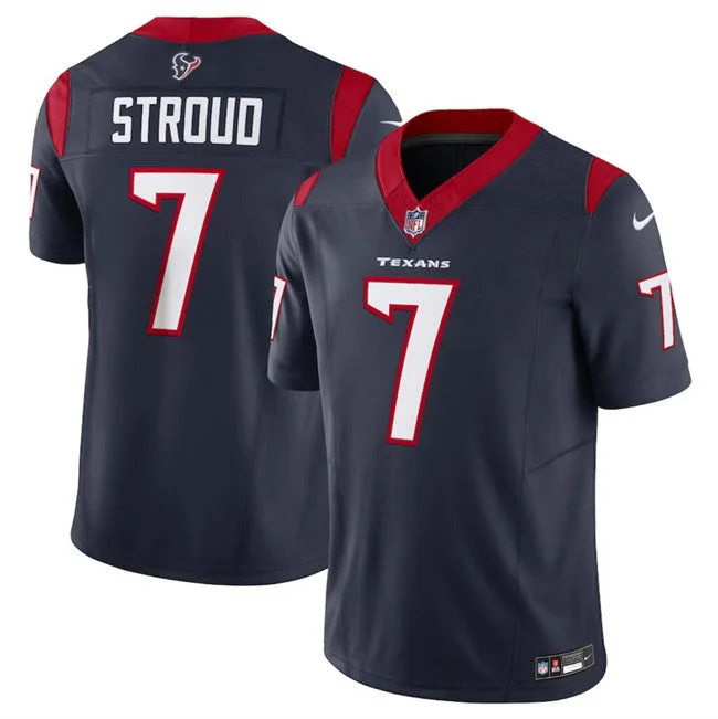 Men's Houston Texans #7 C.J. Stroud Navy 2023 F.U.S.E Untouchable Football Stitched Jersey