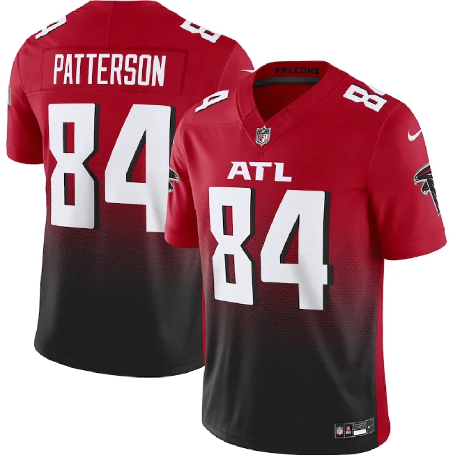 Men's Atlanta Falcons #84 Cordarrelle Patterson Red/Black 2023 F.U.S.E. Untouchable Limited Football Stitched Jersey