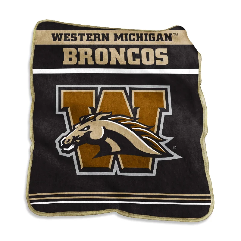 Western Michigan Gameday Raschel Throw