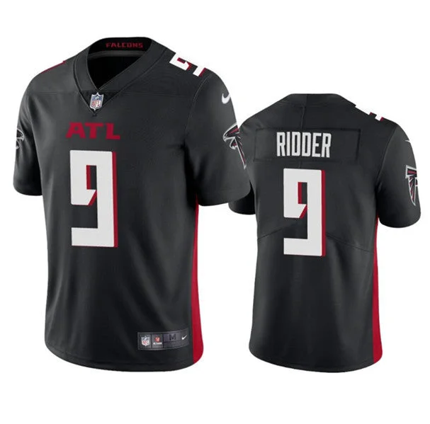 Men's Atlanta Falcons #9 Desmond Ridder Black 2023 F.U.S.E. Untouchable Limited Football Stitched Jersey