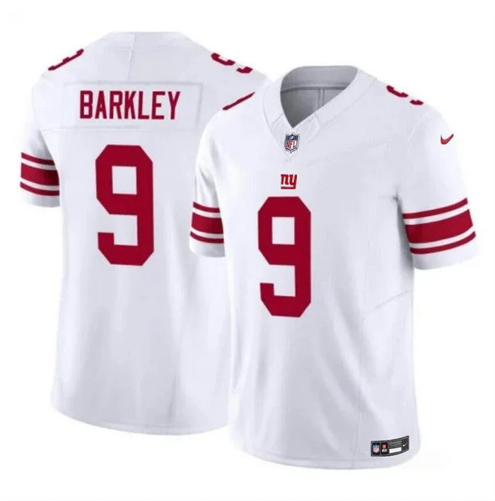 Men's New York Giants #9 Matt Barkley White 2023 F.U.S.E. Untouchable Limited Football Stitched Game Jersey