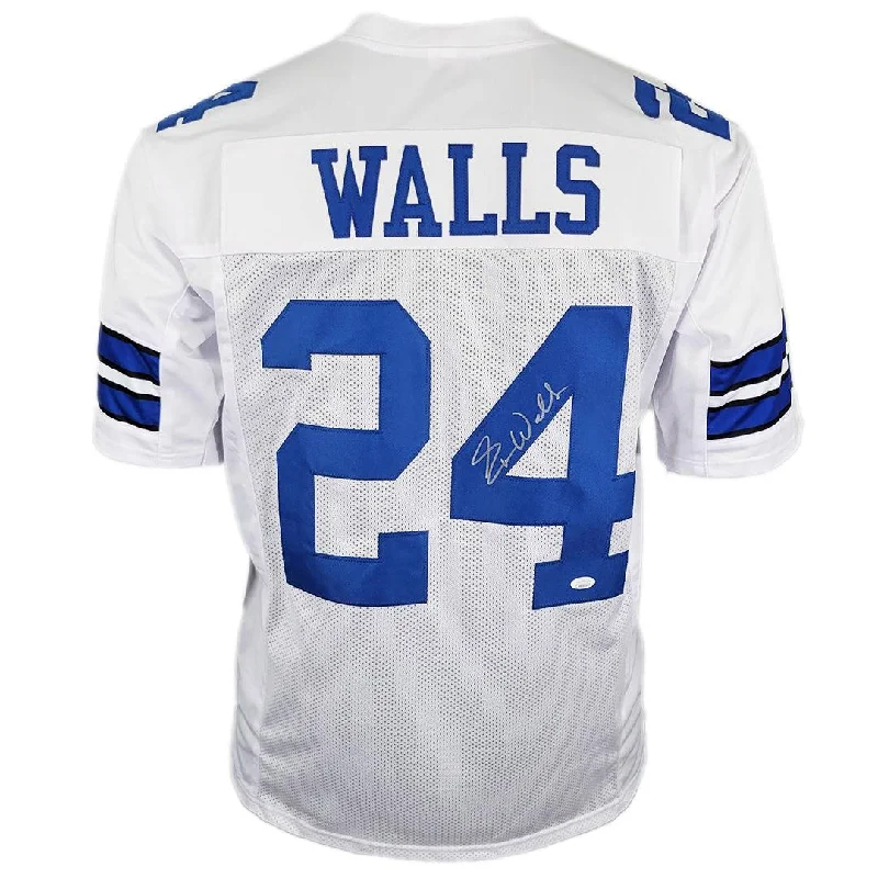 Everson Walls Autographed Pro Style Football Jersey White (JSA)