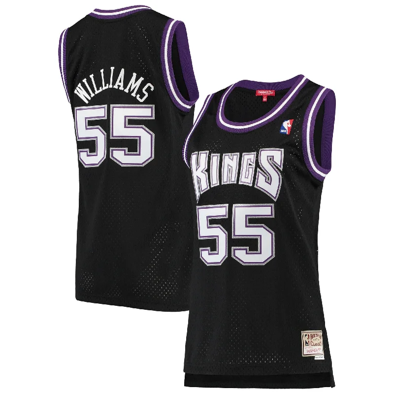 Jason Williams Sacramento Kings Women's 2000/01 Hardwood Classics Swingman Basketball Jersey - Black