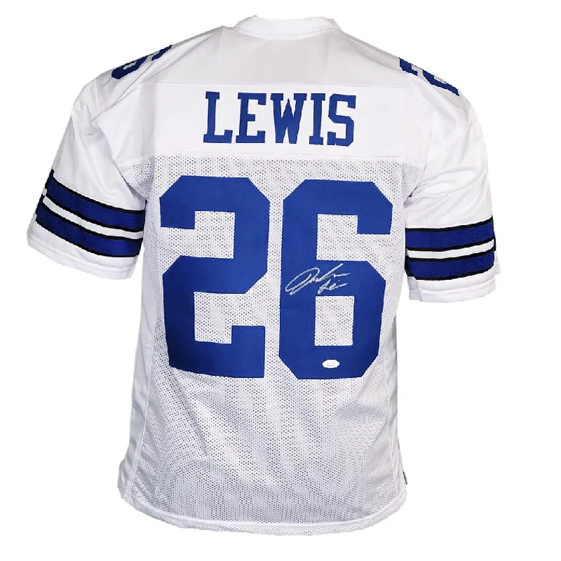 Jourdan Lewis Signed Dallas White Football Jersey (JSA)