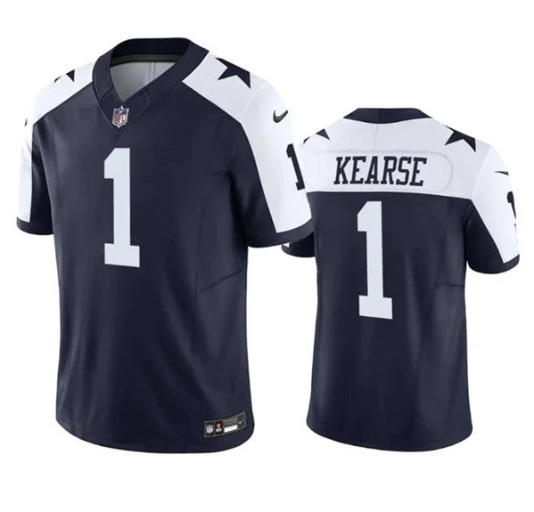 Men's Dallas Cowboys #1 Jayron Kearse Navy/White 2023 F.U.S.E. Limited Football Stitched Jersey