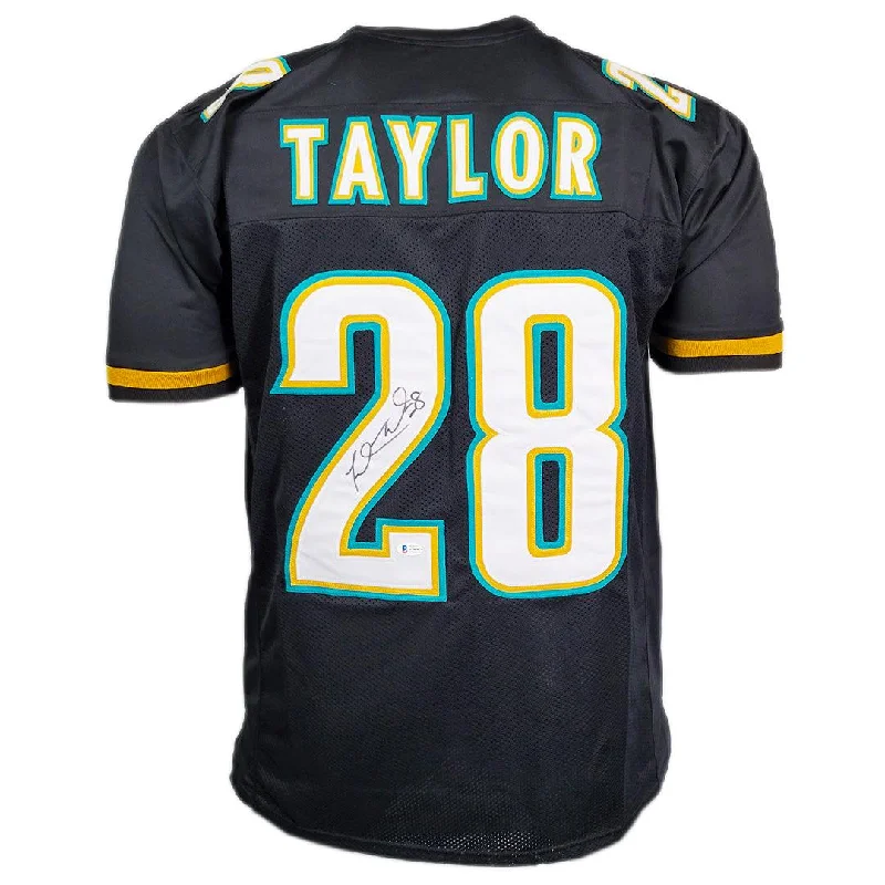 Fred Taylor Signed Jacksonville Black Football Jersey (JSA)