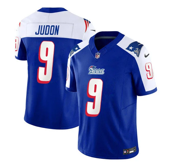 Men's New England Patriots #9 Matthew Judon Blue/White 2023 F.U.S.E. Limited Football Stitched Jersey