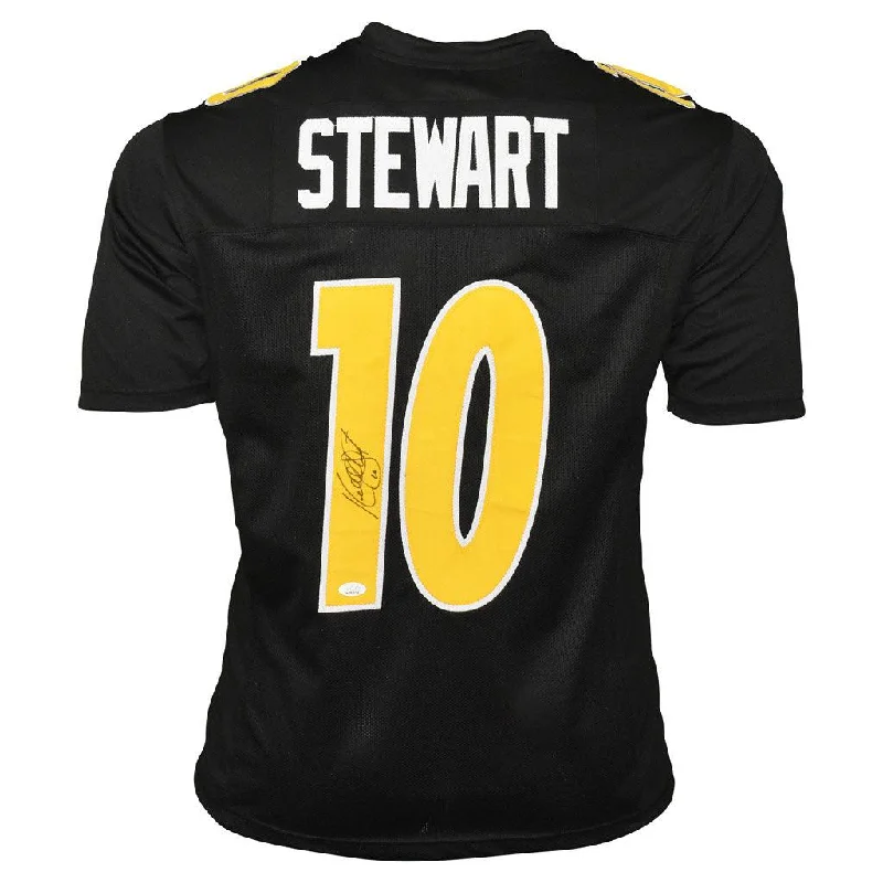 Kordell Stewart Signed Pittsburgh Pro Color Rush Football Jersey (Beckett)