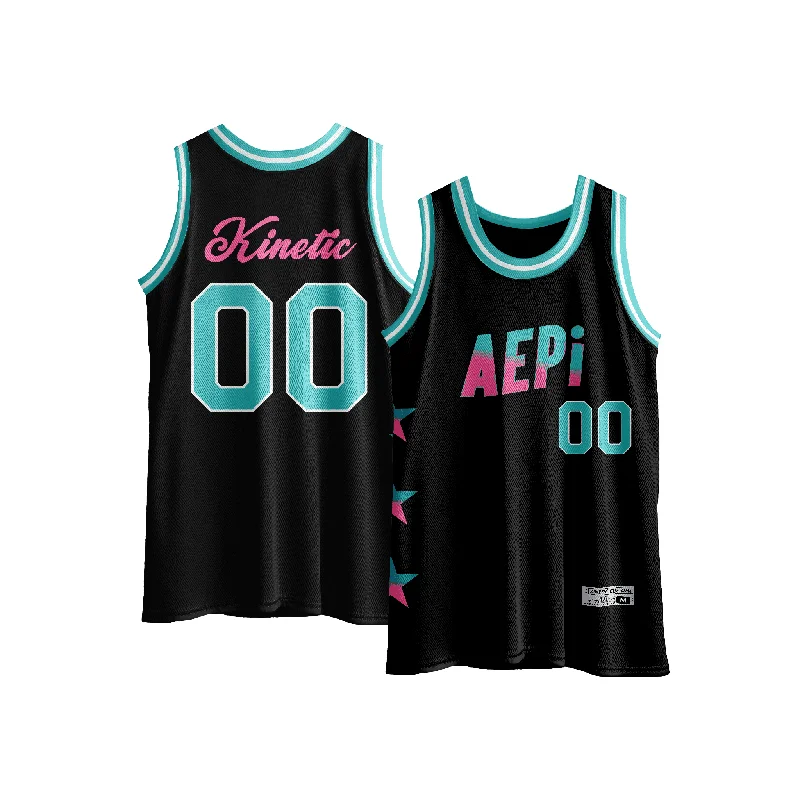 Alpha Epsilon Pi - Cotton Candy Basketball Jersey