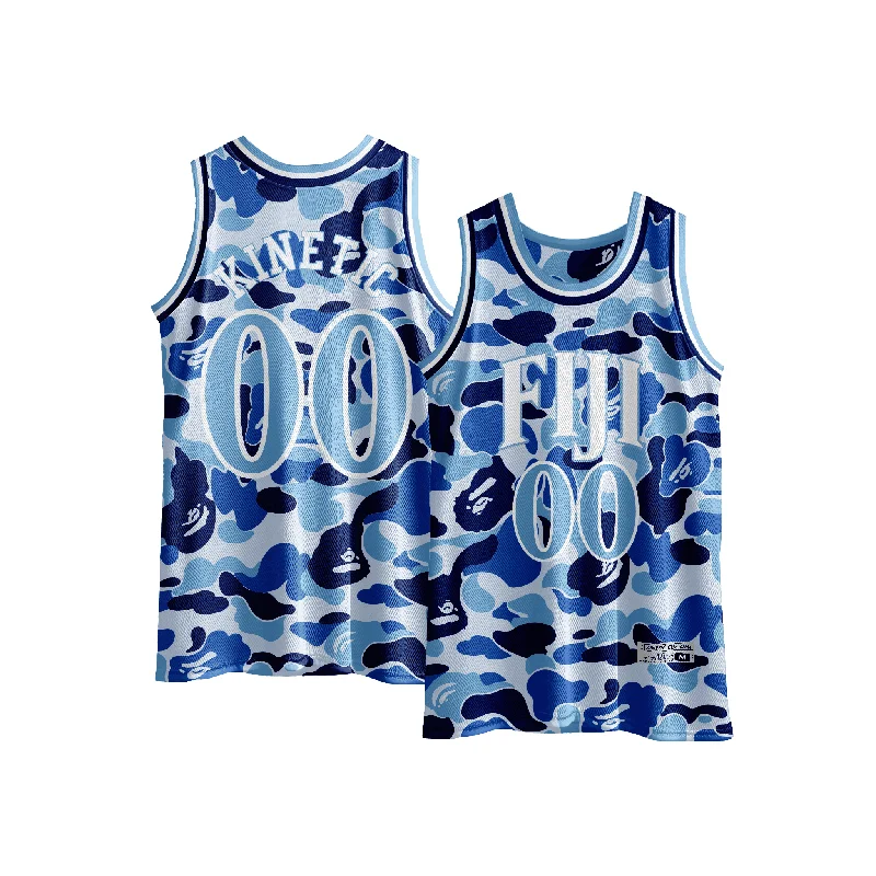 Phi Gamma Delta - Blue Camo Basketball Jersey