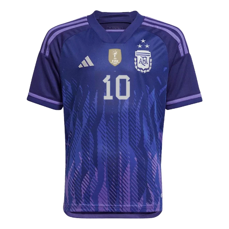 Argentina Away Jersey 22/23 Messi #10 Kids