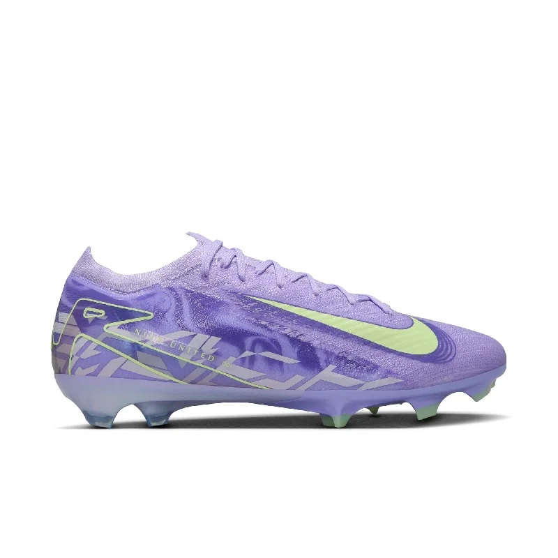 Nike Mercurial Vapor 16 Elite FG Firm Ground Soccer Cleat -Purple Agate/Barely Volt