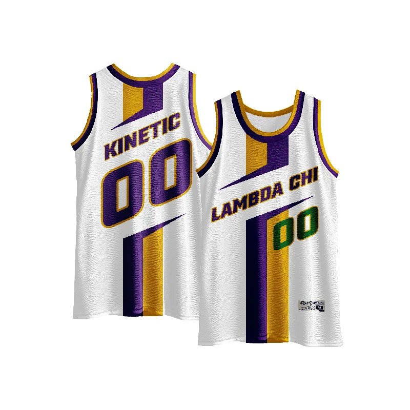 Lambda Chi Alpha - Middle Child Basketball Jersey