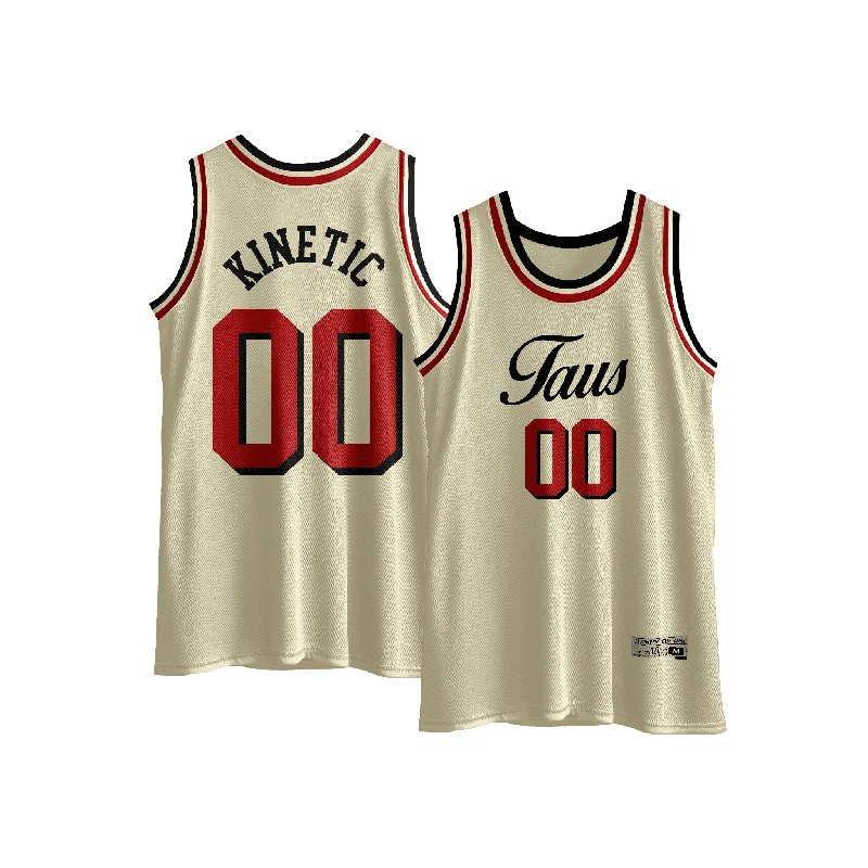 Alpha Tau Omega - VIntage Cream Basketball Jersey