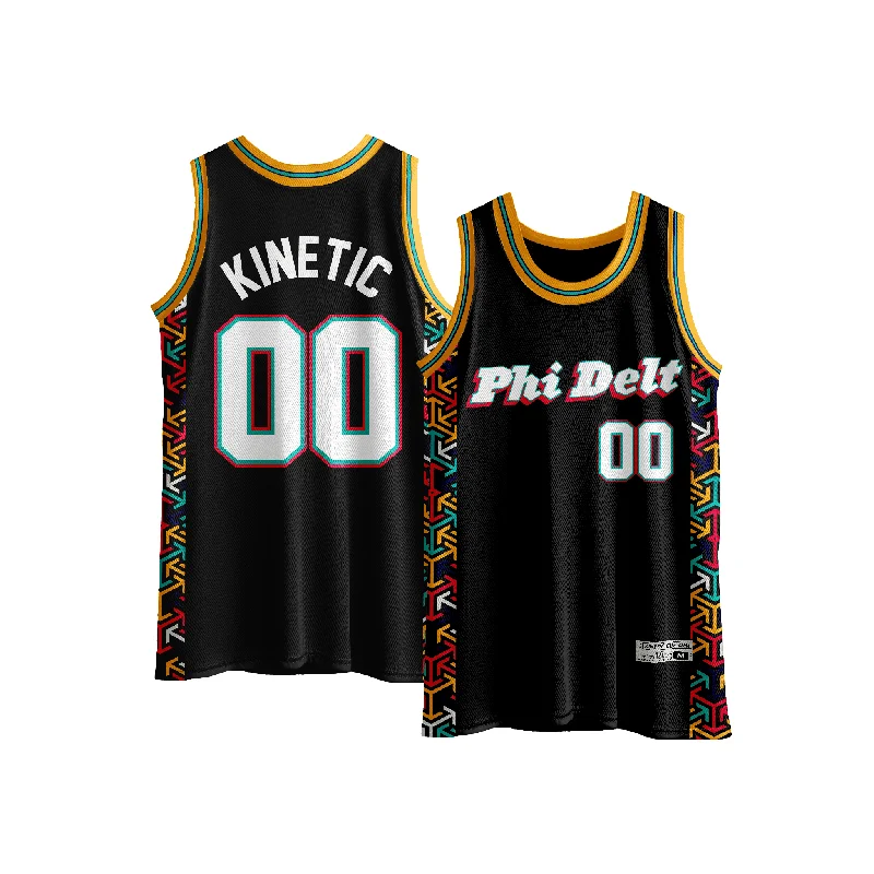 PHI DELTA THETA - Cubic Arrows Basketball Jersey