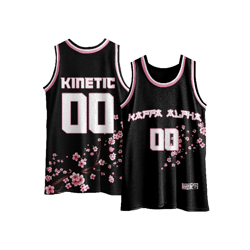 Kappa Alpha Order - Black Cherry Basketball Jersey