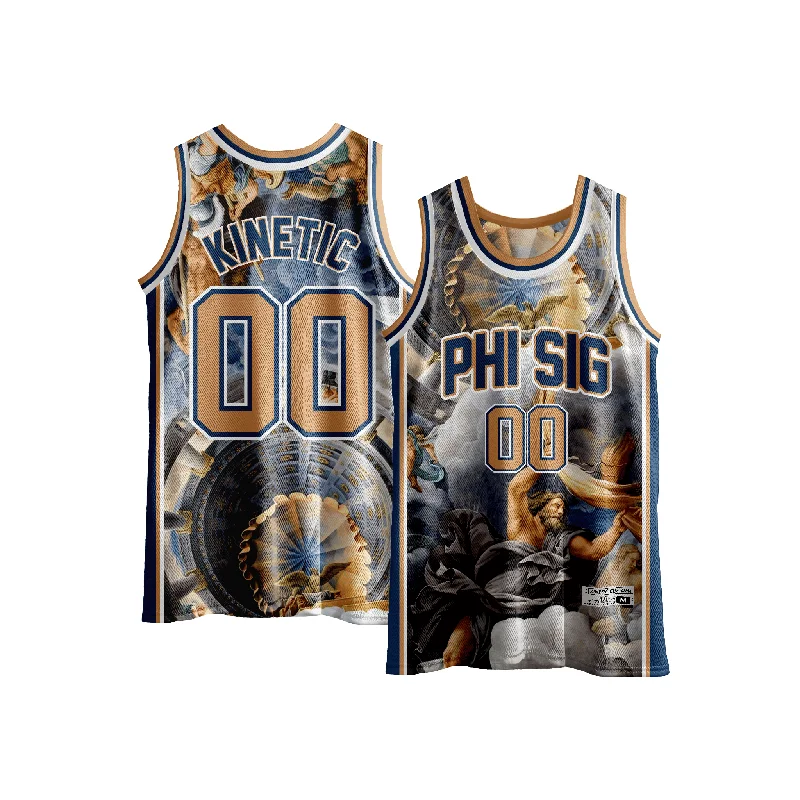 Phi Sigma Kappa - NY Basketball Jersey