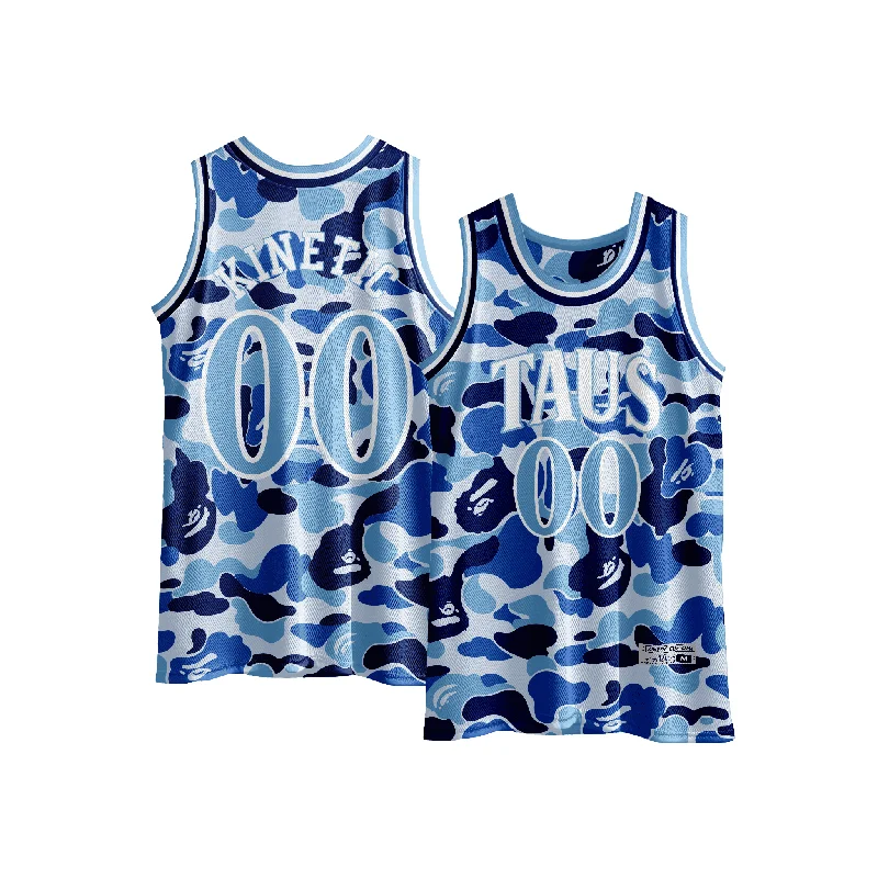 Alpha Tau Omega - Blue Camo Basketball Jersey