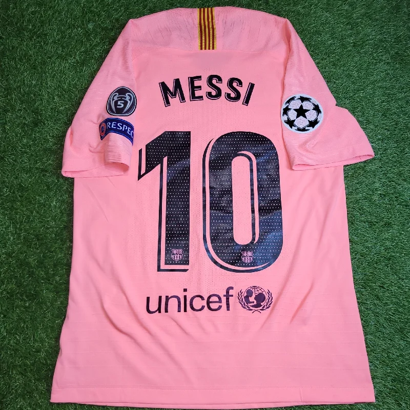 Messi Barcelona Player Issue Vaporknit 2018 2019 Third Soccer Jersey Shirt M SKU# 918911-694