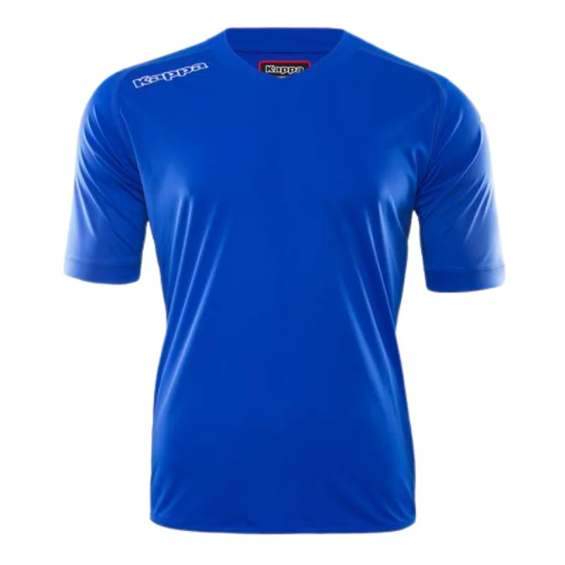 Kappa Short Sleeve Jersey Youth Cobalt