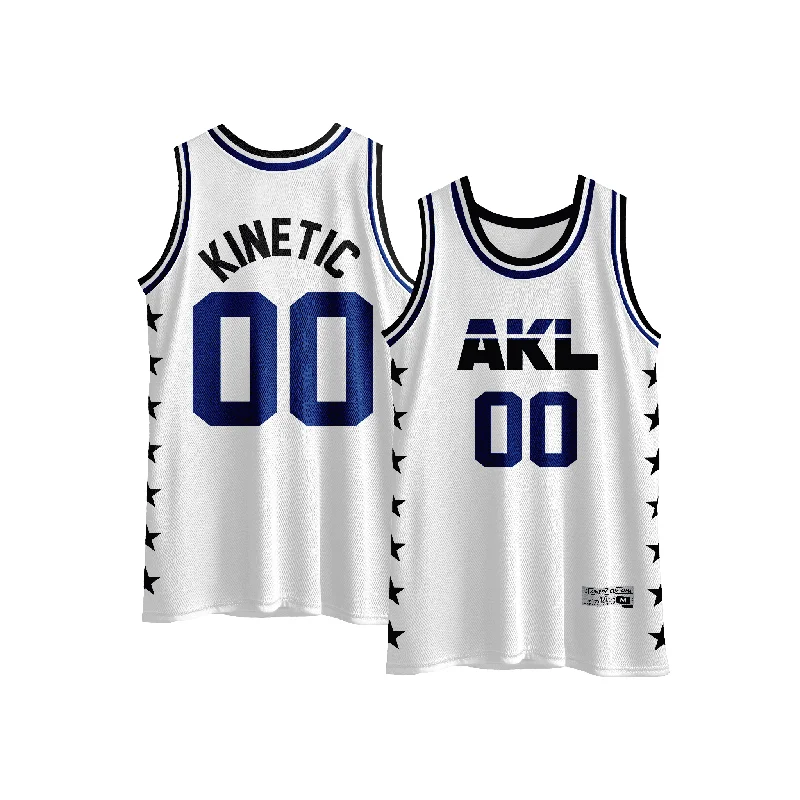 Alpha Kappa Lambda - Black Star Basketball Jersey