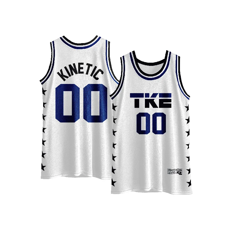 Tau Kappa Epsilon - Black Star Basketball Jersey