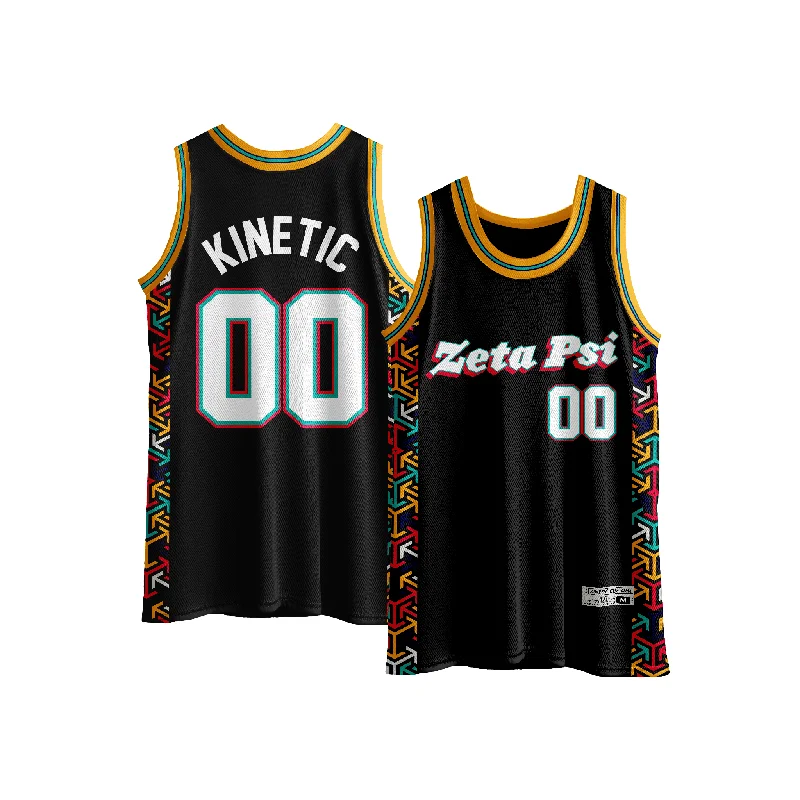 ZETA PSI - Cubic Arrows Basketball Jersey