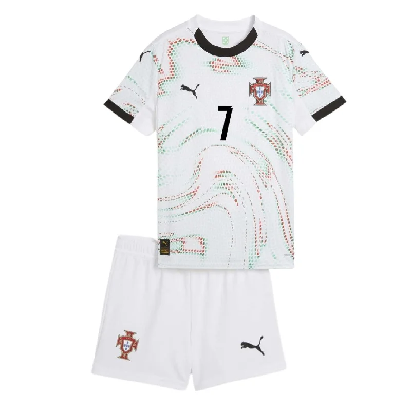 Portugal Away Jersey 2025 Kids Ronaldo 7