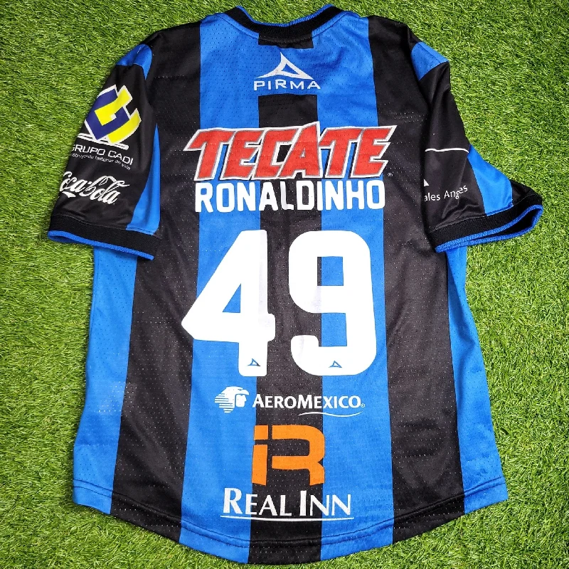 Ronaldinho Queretaro Pirma PLAYER ISSUE FINAL 2014 2015 Soccer Jersey Shirt M