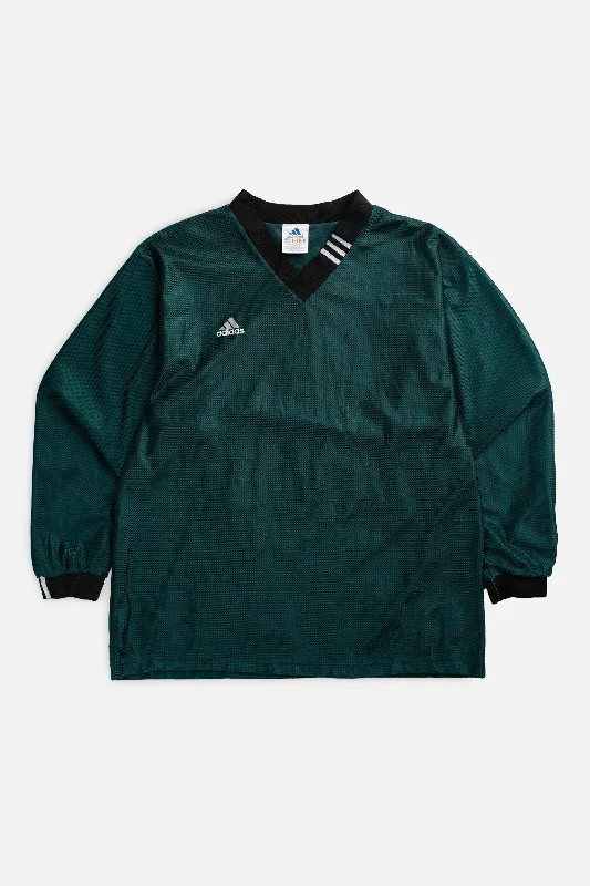 Vintage Adidas Long Sleeve Soccer Jersey - M