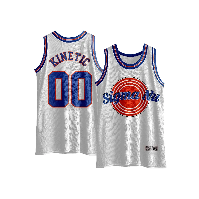 Sigma Nu - Vintage Basketball Jersey