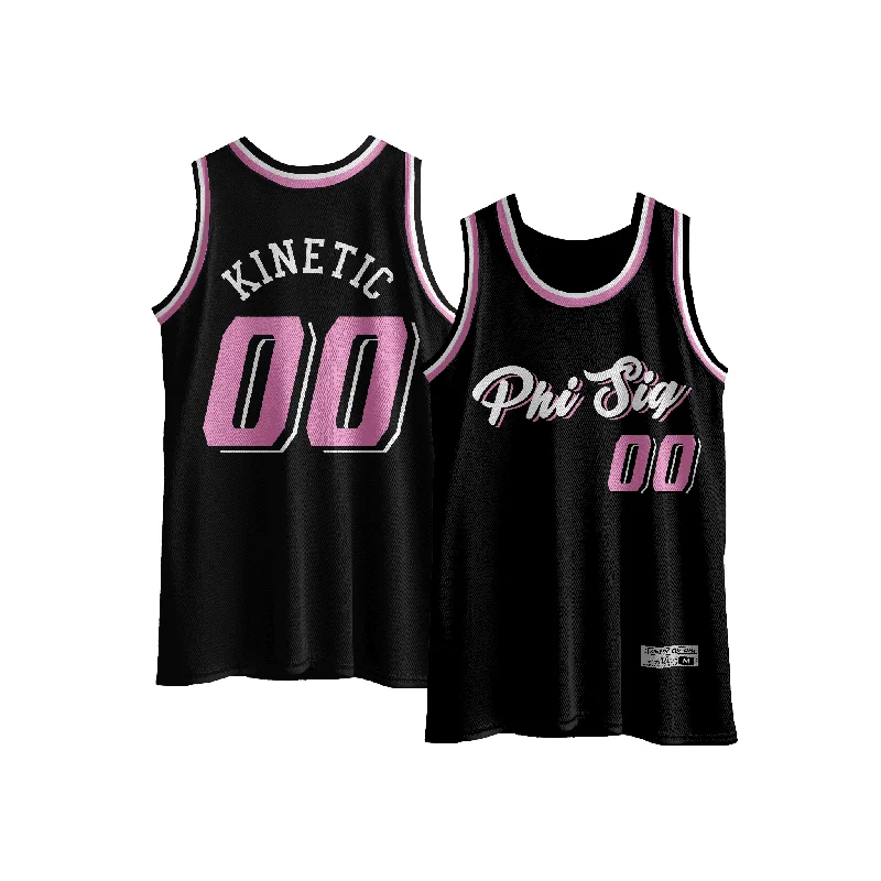 Phi Sigma Kappa - Arctic Night  Basketball Jersey