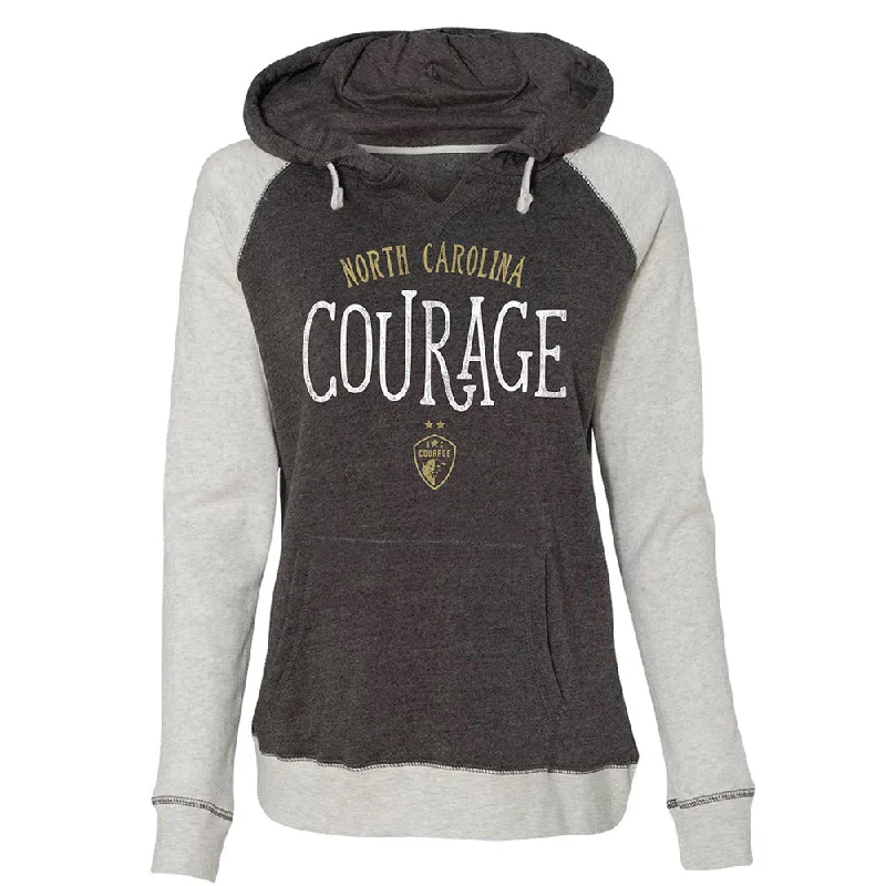 North Carolina Courage Women's Raglan Pullover Hood