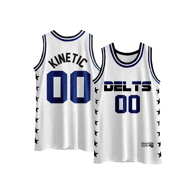 Delta Tau Delta - Black Star Basketball Jersey