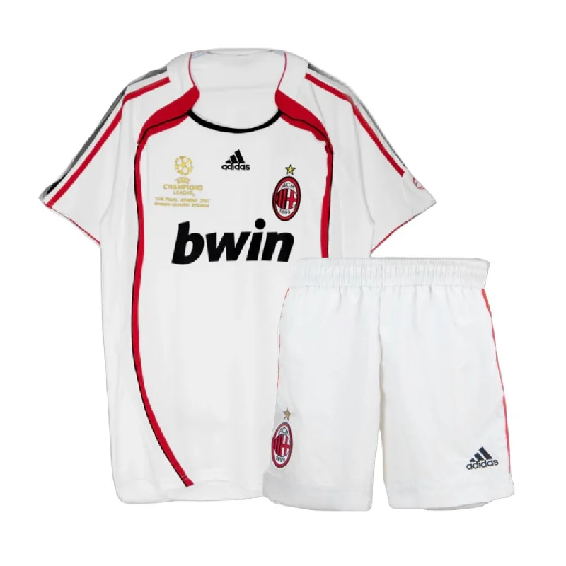 AC Milan 2006/07 UEFA Champions League Final Away Jersey Kids