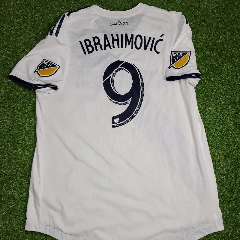 Ibrahimovic Los Angeles LA Galaxy 2018 2019 PLAYER ISSUE Soccer Jersey XL SKU# CE3300