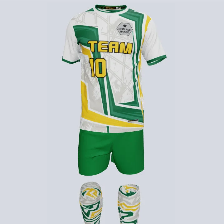 Gear Premium Splatter Custom Soccer Uniform w/Custom Socks