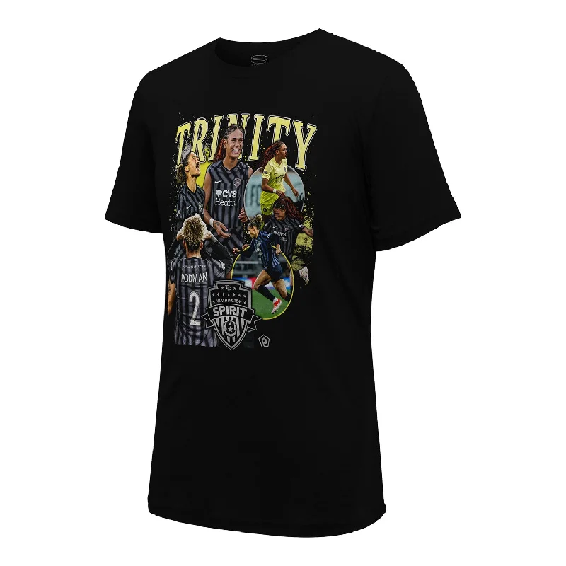 Unisex Stadium Essentials Trinity Rodman Black Tee