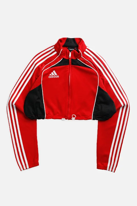 Rework Adidas Crop Track Jacket - L