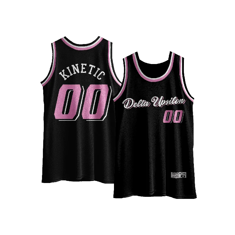 Delta Upsilon - Arctic Night  Basketball Jersey