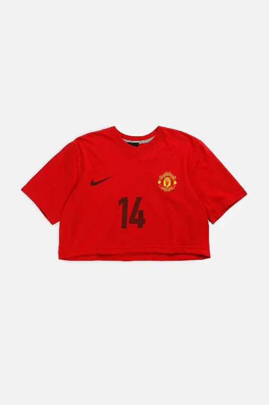 Rework Crop Manchester Soccer Tee - M