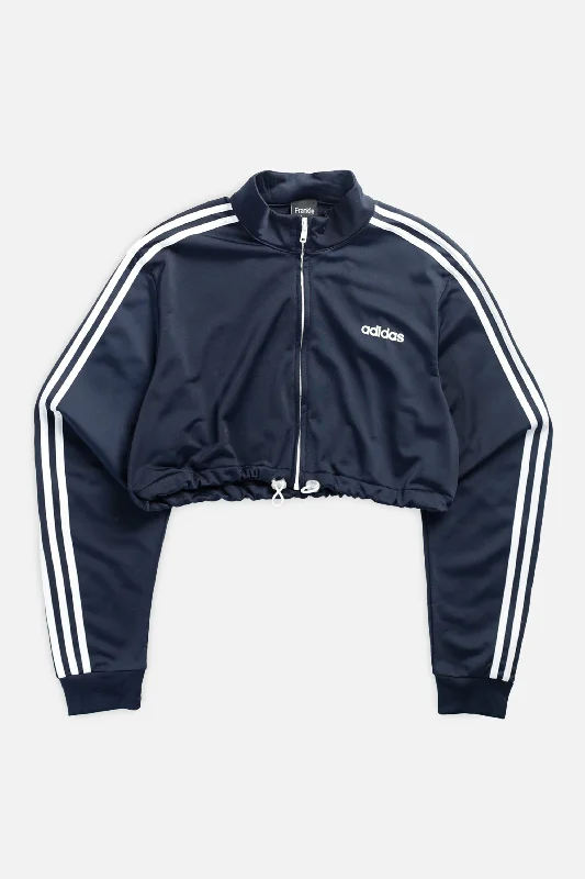 Rework Adidas Crop Track Jacket - L